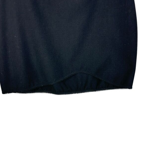 Anna October Black Wave Mini Dress  | Size L - Picture 13 of 13